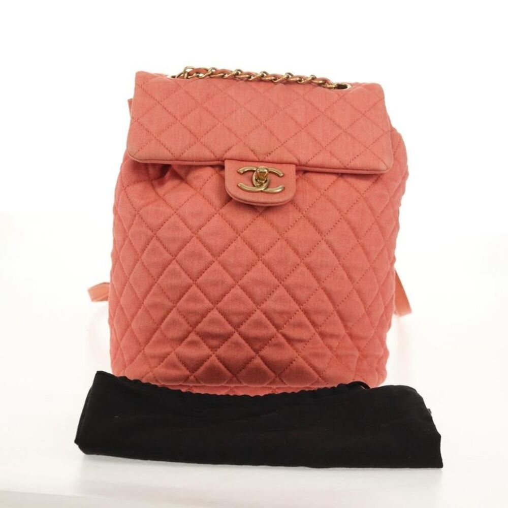Chanel Vintage Flap Backpack Denim Pink Denim_Jeans Backpack Bag - Picture 13 of 16